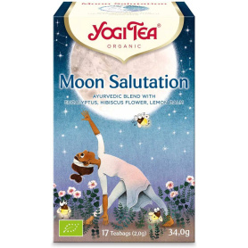 Ceai Salutul Lunii, Moon salutation, 17 pliculete a 2,0g - Yogi Tea