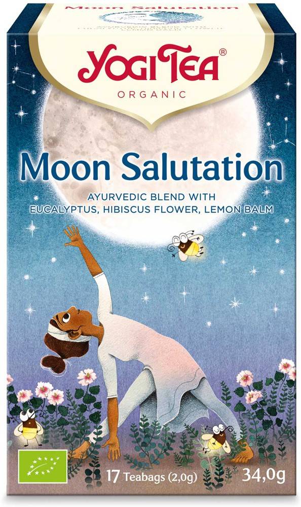 Ceai salutul lunii, moon salutation, 17 pliculete a 2g - yogi tea