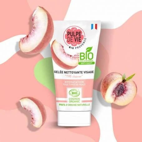Gel de curartare, cu piersici albe, 150ml - Pulpe De Vie