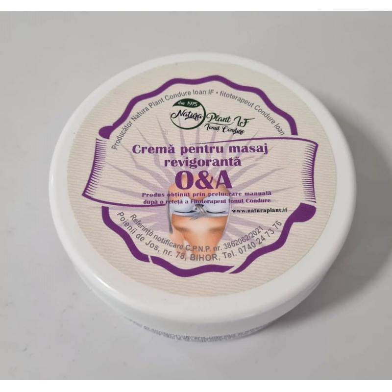 Crema O&A - Oase si articulatii 120ml - Natura Plant IF