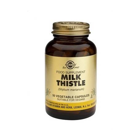 Milk Thistle - Silimarina - 50 veg caps - SOLGAR