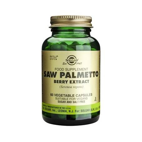 Saw Palmetto Berry - Extract de palmier pitic - 60 veg caps - SOLGAR