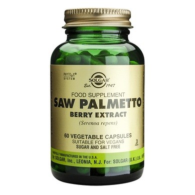 Saw palmetto berry - extract de palmier pitic - 60 veg caps - solgar
