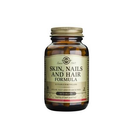 Skin Nails and Hair Formula - formula pt piele, unghii si par - 60tb - SOLGAR