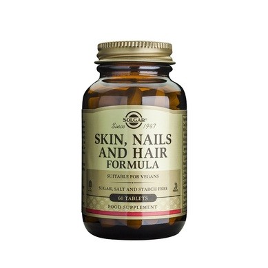 Skin Nails And Hair Formula - Formula Pt Piele, Unghii Si Par - 60tb - Solgar