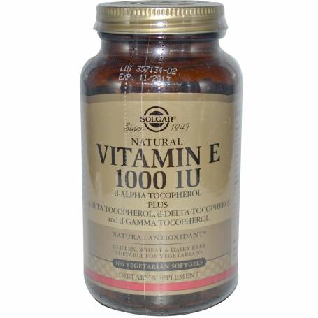 Vitamina E naturala 671mg 1000ui 50 gelule - SOLGAR