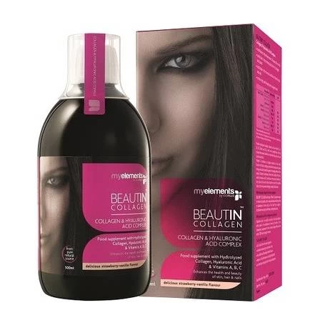 Beautin Collagen Cu Gust De Capsuni 500ml SOLGAR