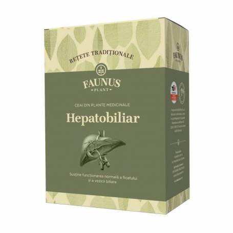 Ceai Retete Traditionale Hepatobiliar, 180g - Faunus Plant