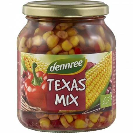 Fasole Texas mix, eco-bio, 350g - Dennree