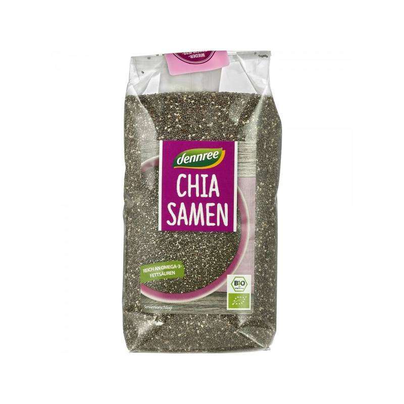 Seminte de chia, eco-bio, 500g - Dennree