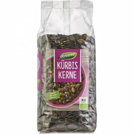 Seminte decojite de dovleac, eco-bio, 500g - Dennree