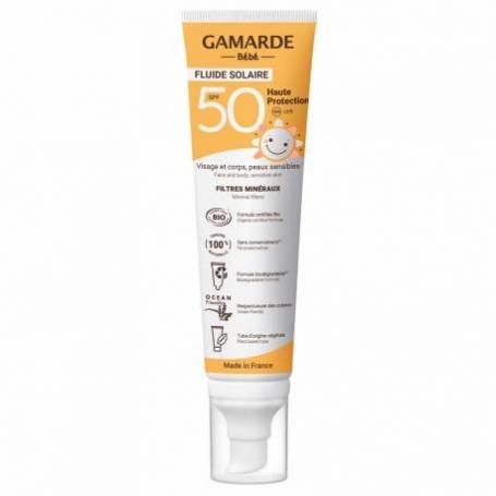 Crema protectie solara pentru bebelusi, SPF50, 100ml - Gamarde