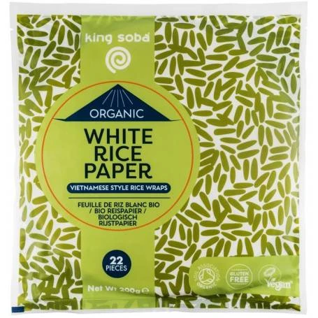Foi din orez alb, in stil vietnamez, eco-bio, 200g - King Soba