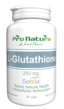 L-glutation setria 250mg, 60cps - pro natura