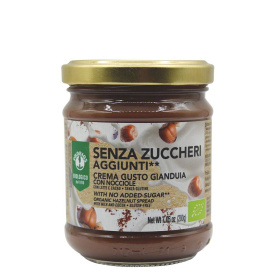 Crema Gianduia cu cacao si alune, fara zahar, 200g - Probios