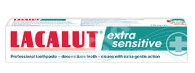 Pasta de dinti extra sensitive, 75ml - lacalut