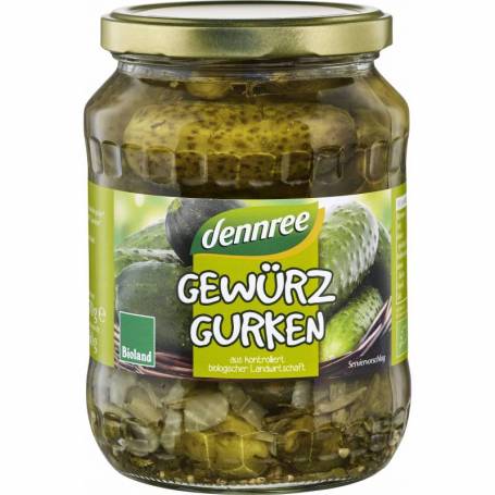 Castraveti murati, eco-bio, 670g - Dennree