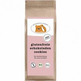 Mix pentru fursecuri cu ciocolata, fara gluten, eco-bio, 200g - Glutenfreie Heimat