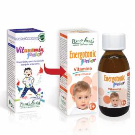 Energotonic Junior vitamine - Vitanemin sirop, 125ml PLANTEXTRAKT