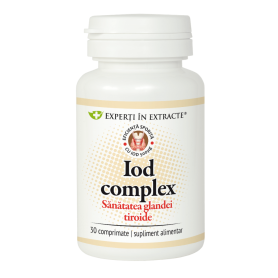 Iod complex 500mcg, 30cpr - Dacia Plant