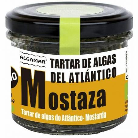 Tartar de alge marine cu mustar, bio 100g - Algamar