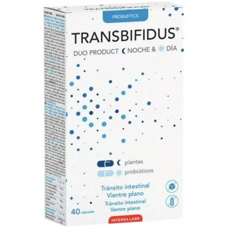 Capsule cu probiotice pentru trazitul intestinal, 40 capsule, Transbifidus