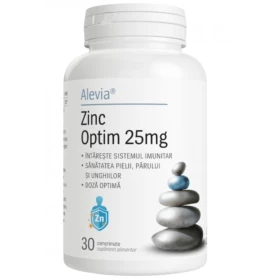 Zinc Optim 25mg, 30cpr - Alevia
