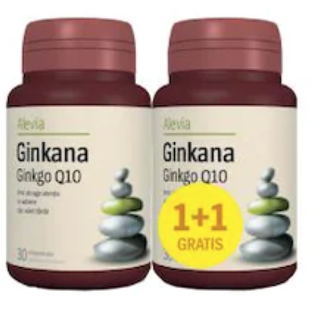 Ginkana Ginkgo Q10, 30+30cpr - Alevia