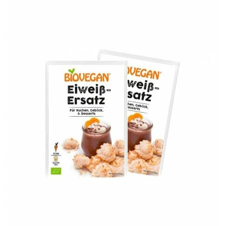 Alternativa vegana la albus de ou eco-bio, 2x10g - Biovegan