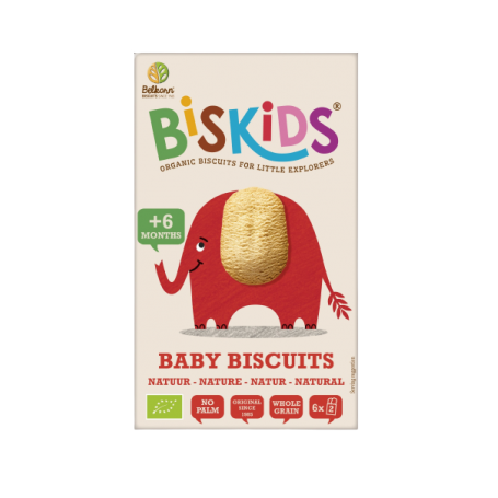 Biscuiti BISKIDS  (De la 6 luni) eco-bio, 150g Belkorn