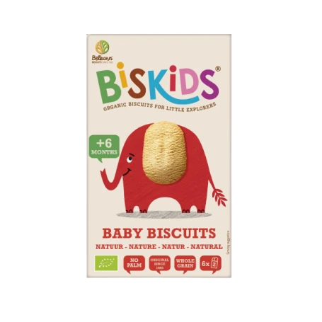 Biscuiti BISKIDS  (De la 6 luni) eco-bio, 150g Belkorn