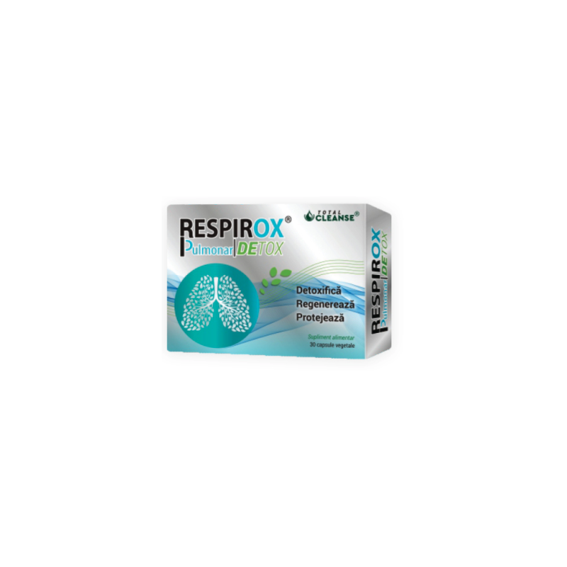 Respirox Pulmonar Detox Total Cleanse, 30cps - Cosmo Pharm
