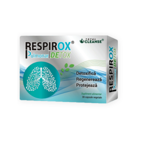 Respirox Pulmonar Detox Total Cleanse, 30cps - Cosmo Pharm