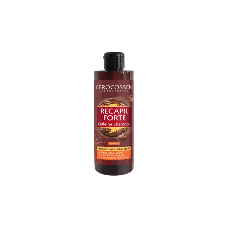 Sampon unisex cu cafeina Recapil Forte, 400ml - Gerocossen