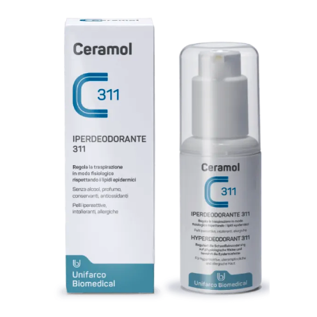 Deodorant hipoalergenic fara parfum, 75ml - Ceramol