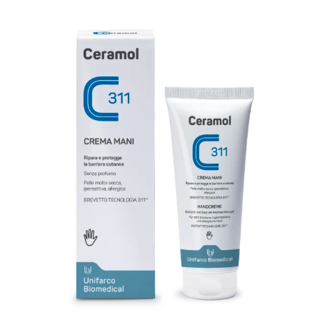 Crema reparatoare pentru maini, 100ml - Ceramol