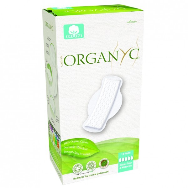 Absorbante Intime Superflow - 10 Buc - Organice - Corman Organyc
