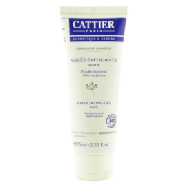 Gel de curatare exfoliant Grains de Lumiere, 100ml - Cattier