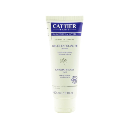 Gel de curatare exfoliant Grains de Lumiere, 100ml - Cattier