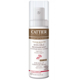 Crema restructuranta contur buze si ochi Touch Veloutee, 15ml - Cattier