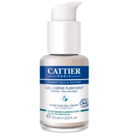 Gel crema Purificator, 50ml - Cattier