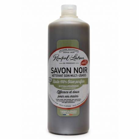 Savon Noir - Sapun negru hipoalergenic - concentrat natural pentru toate suprafetele, 1000ml - Rampal Latour
