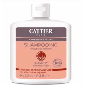 Sampon cu rozmarin pentru par gras, 250ml - Cattier