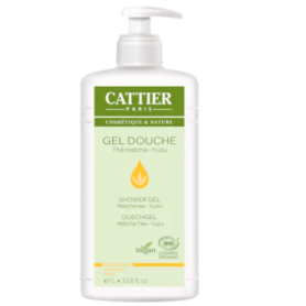 Gel de dus cu matcha si yuzu, 1000ml - Cattier
