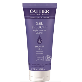 Gel de dus cu miere de lavanda, 200ml - Cattier