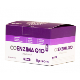 Coenzima Q10 lipozomala 150mg, 30plicuri - Liporom