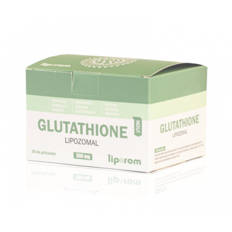Glutathione lipozomal 300mg, 30plicuri - Liporom