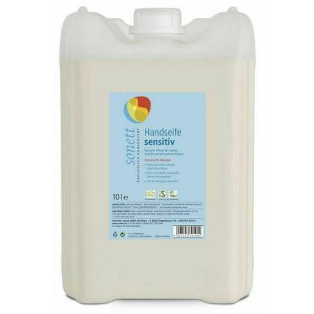 Sapun lichid - gel de dus ecologic SENSITIVE 10L - Sonett