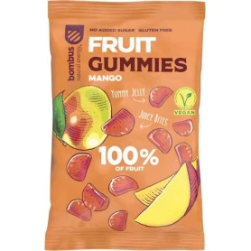 Jeleuri de fructe cu mango, fara zahar, 35 g Bombus