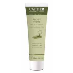 Argila verde pura, 100ml - Cattier